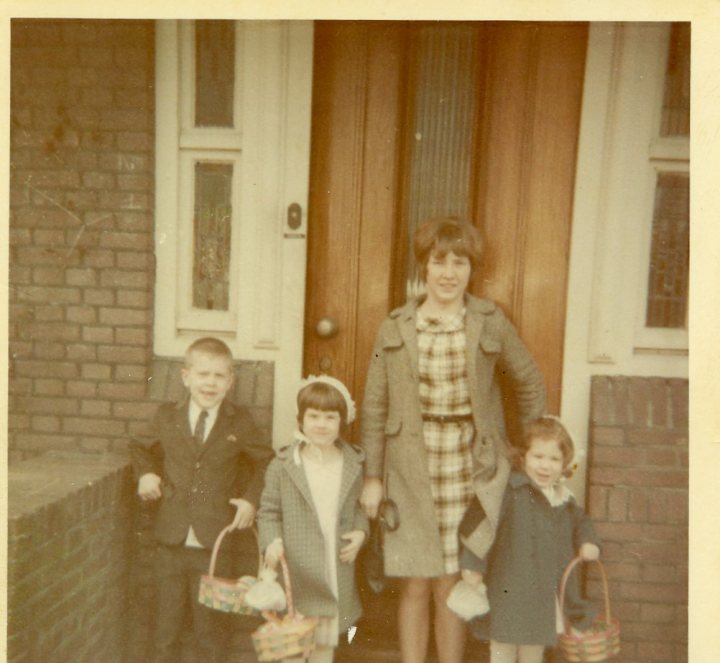 Willy, Sally, Marianne, Toni, Amersfoort Easter, 1965